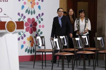 Rosa Icela encabeza la mañanera