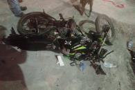 Resulta herido en su moto Resulta herido en su moto