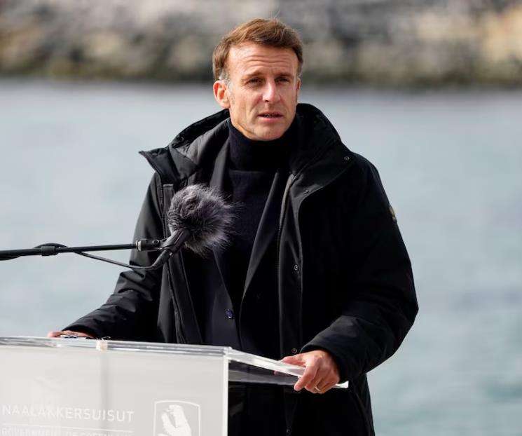 Defiende Macron a Groenlandia