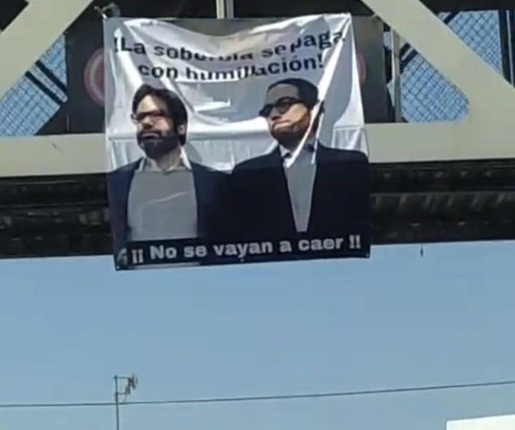 Aparece manta en contra de directivos de Tigres Aparece manta en contra de directivos de Tigres