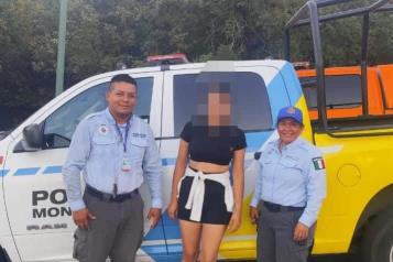 Rescatan a mujer senderista