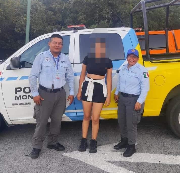 Rescatan a mujer senderista Rescatan a mujer senderista