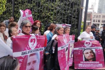 Exigen madres buscadoras seguridad al gobierno federal