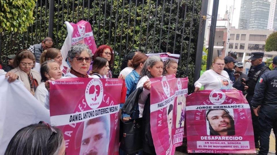 Exigen madres buscadoras seguridad al gobierno federal