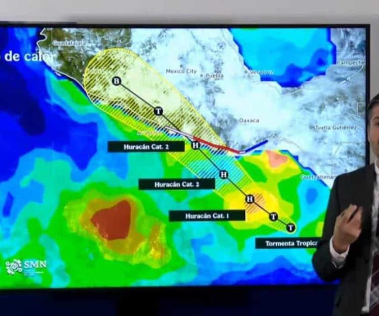 SMN no descarta que Erick alcance categoría 3 en próximos días SMN no descarta que Erick alcance categoría 3 en próximos días