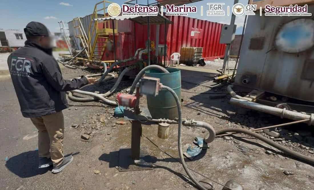 Omar García Harfuch, Secretario de Seguridad y Protección Ciudadana, informó a través de X, que en seguimiento a las acciones para inhibir el robo de combustible en el país, realizaron diversos cateos a lo largo de la República Mexicana.