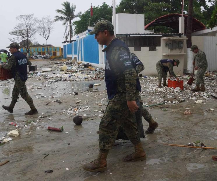 Protección Civil reporta cero daños humanos en costa sur por Erick