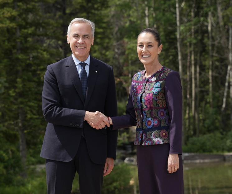 Estoy orgullosa de representar a México: Sheinbaum tras ir al G7 Estoy orgullosa de representar a México: Sheinbaum tras ir al G7