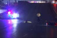 Muere motociclista tras impactarse contra un muro en Apodaca