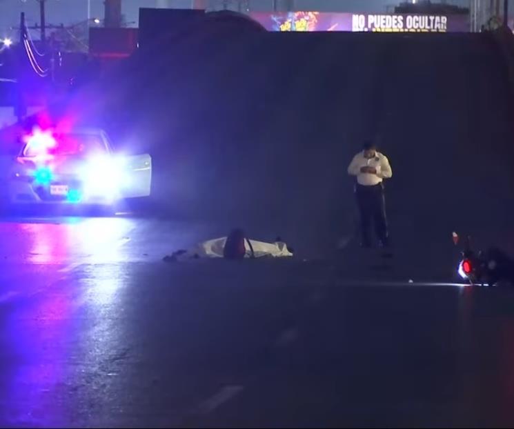 Muere motociclista tras impactarse contra un muro en Apodaca Muere motociclista tras impactarse contra un muro en Apodaca