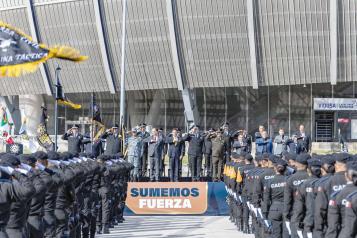 Se gradúan 363 cadetes que irán a Fuerza Civil