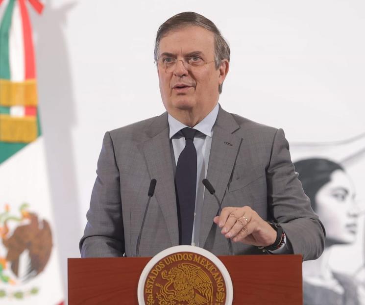 México pide a EU certidumbre en aranceles: Ebrard México pide a EU certidumbre en aranceles: Ebrard