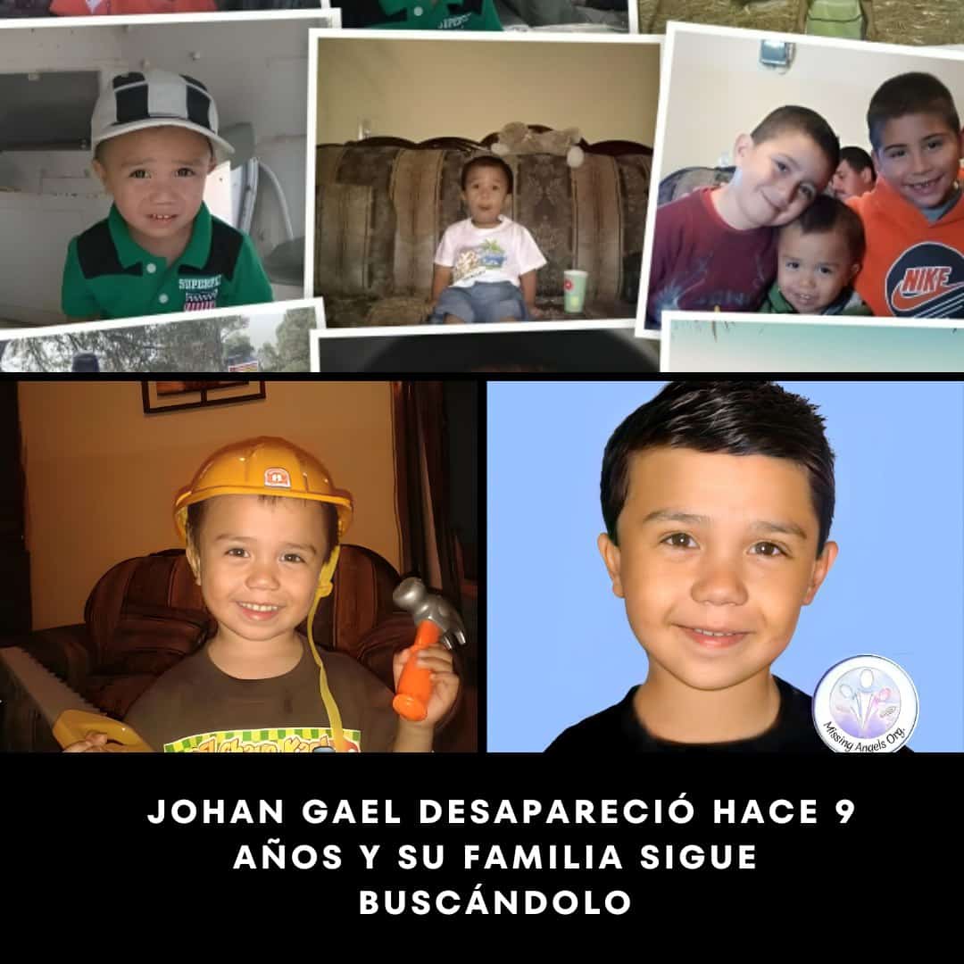 La Fiscalía del Estado actualizó la fotografía y la Ficha de Búsqueda del pequeño Johan Gael Cardona de la Cruz el cual se encuentra desaparecido desde el 2015 en el Municipio de Galeana.
