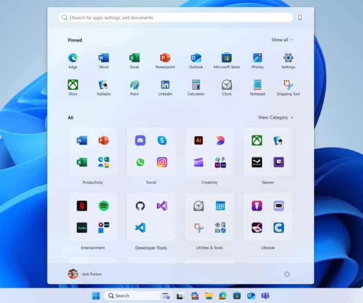 Nuevo menú de inicio de Windows 11: cambios querían los usuarios Nuevo menú de inicio de Windows 11: cambios querían los usuarios