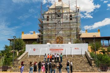 Reportan avance del 50% en restauración del Museo del Obispado