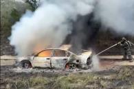 Alarma incendio de auto