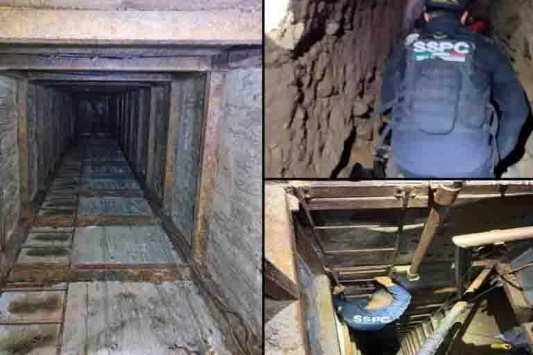 Localizan t&uacute;nel en Tijuana que conecta a M&eacute;xico con EU