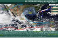 Clima México: lluvias seguirán azotando gran parte del país Clima México: lluvias seguirán azotando gran parte del país