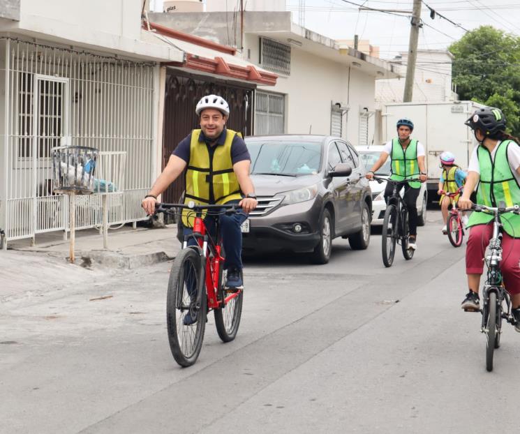 Realizan en San Nicolás rodada escolar para promover la bicicleta Realizan en San Nicolás rodada escolar para promover la bicicleta