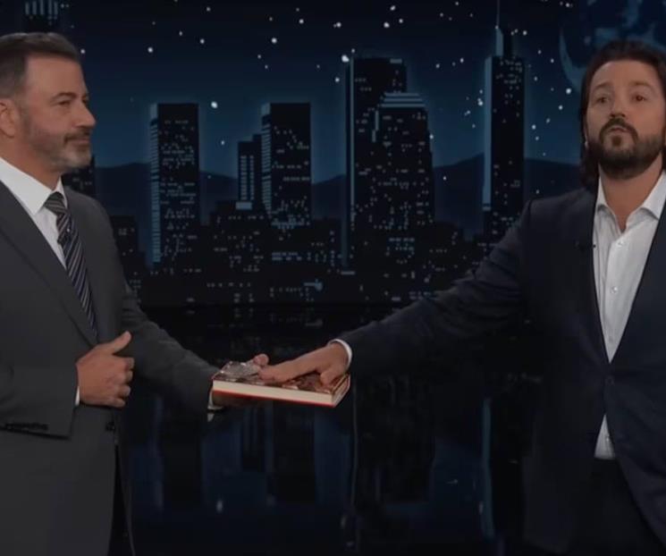 Diego Luna conducirá el programa Jimmy Kimmel Live!