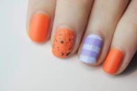 Diseños de uñas naranja, tono más luminoso de la temporada Diseños de uñas naranja, tono más luminoso de la temporada