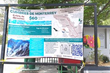 Anuncian cobro para entrar a La Huasteca