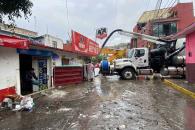 Sheinbaum anuncia apoyos a Naucalpan tras desbordamiento de presa