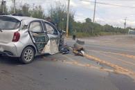 Deja choque dos lesionados en Cadereyta