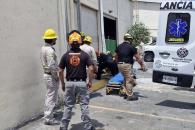 Sufre descarga eléctrica trabajador de la CFE