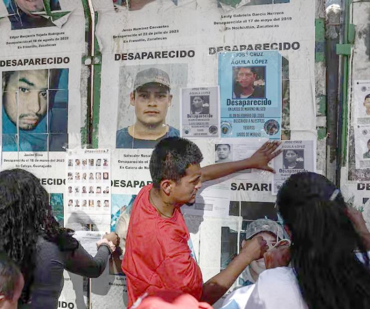 Rechazan colectivos reforma para los desaparecidos Rechazan colectivos reforma para los desaparecidos