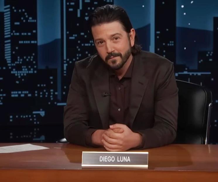 Diego Luna critica a Donald Trump en show de Jimmy Kimmel Diego Luna critica a Donald Trump en show de Jimmy Kimmel