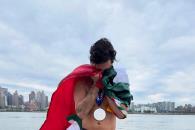 Logra David Olvera récord mundial en Aguas de Manhattan Logra David Olvera récord mundial en Aguas de Manhattan