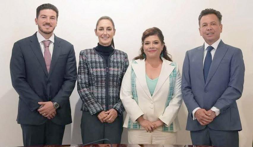 Pide Samuel a Claudia apoyos para tres proyectos de cara al Mundial Pide Samuel a Claudia apoyos para tres proyectos de cara al Mundial