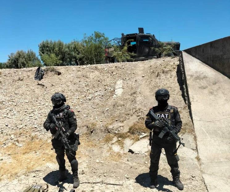 Abate Fuerza Civil a delincuente