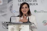 Se autodescarta Lilly Téllez como aspirante a presidir el Senado Se autodescarta Lilly Téllez como aspirante a presidir el Senado