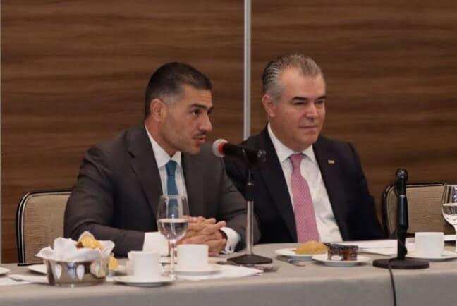 García Harfuch y cúpula empresarial acuerdan trabajar seguridad García Harfuch y cúpula empresarial acuerdan trabajar seguridad