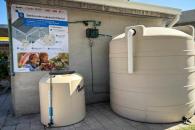 Entrega Igualdad sistema de captación pluvial en centro comunitario