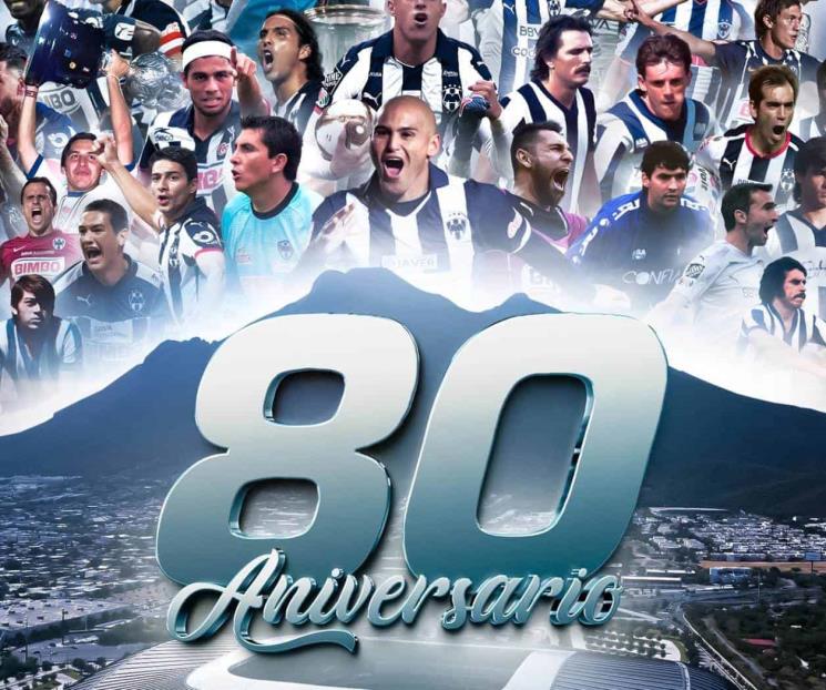 Cumple Rayados 80 años de historia