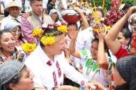 Hidalgo muestra su cultura en Los Pinos