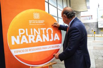 Protege NL a mujeres y v&iacute;ctimas con los Puntos Naranja