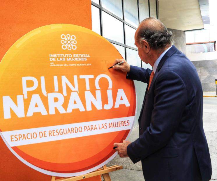 Protege NL a mujeres y v&iacute;ctimas con los Puntos Naranja