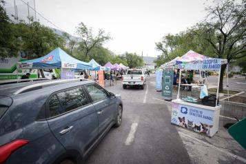 Participan ciudadanos en “San Pedro Recicla”