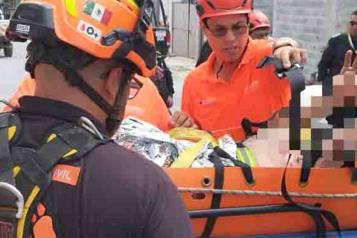 Sobrevive a descarga el&eacute;ctrica