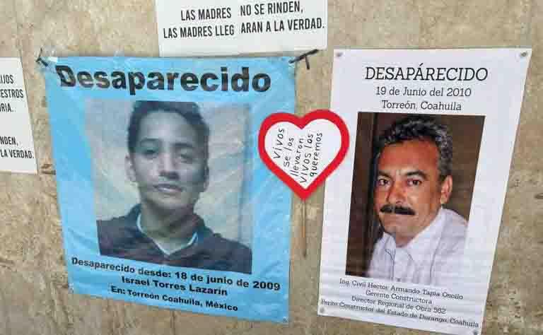 Reciben en San L&aacute;zaro minuta de Ley contra desaparici&oacute;n forzada