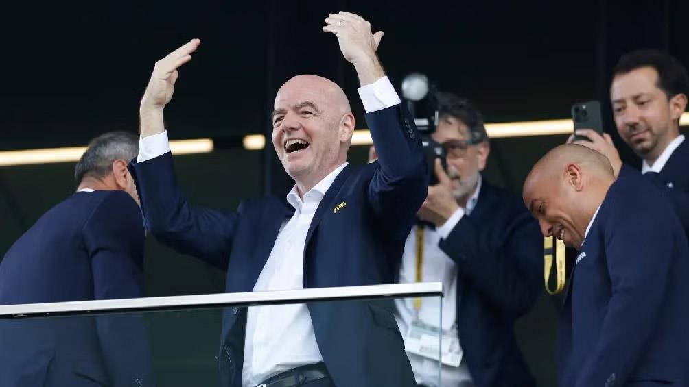 Los Rayados son famosos en el mundo entero: Infantino Los Rayados son famosos en el mundo entero: Infantino