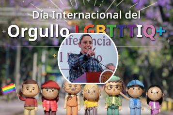Defiende Sheinbaum inclusi&oacute;n en el D&iacute;a del Orgullo LGBTTTIQ+