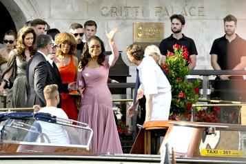 Acaba boda de Bezos con &acute;fiesta de pijamas&acute;