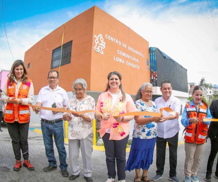 Inauguran remodelación de centro comunitario