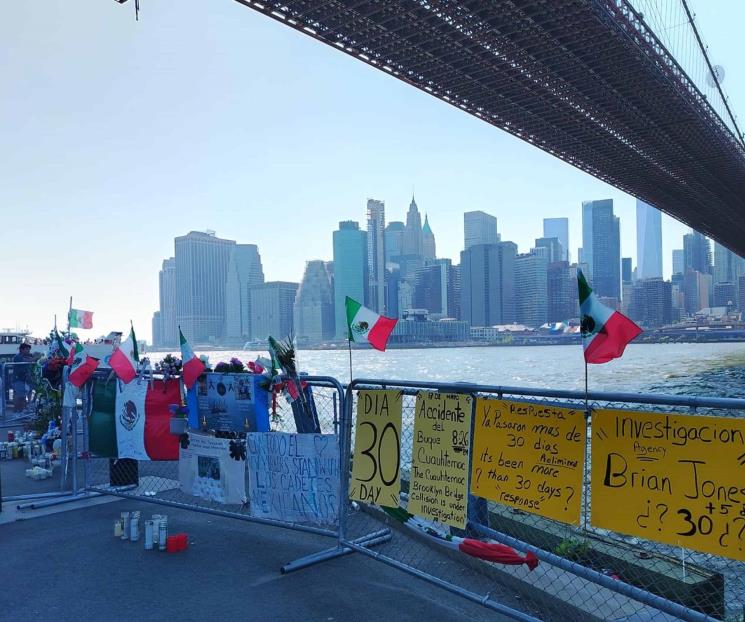 Honran a cadetes mexicanos del Buque Cuauht&eacute;moc en NY