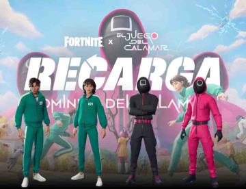 Fortnite lanza colaboración con El Juego del Calamar